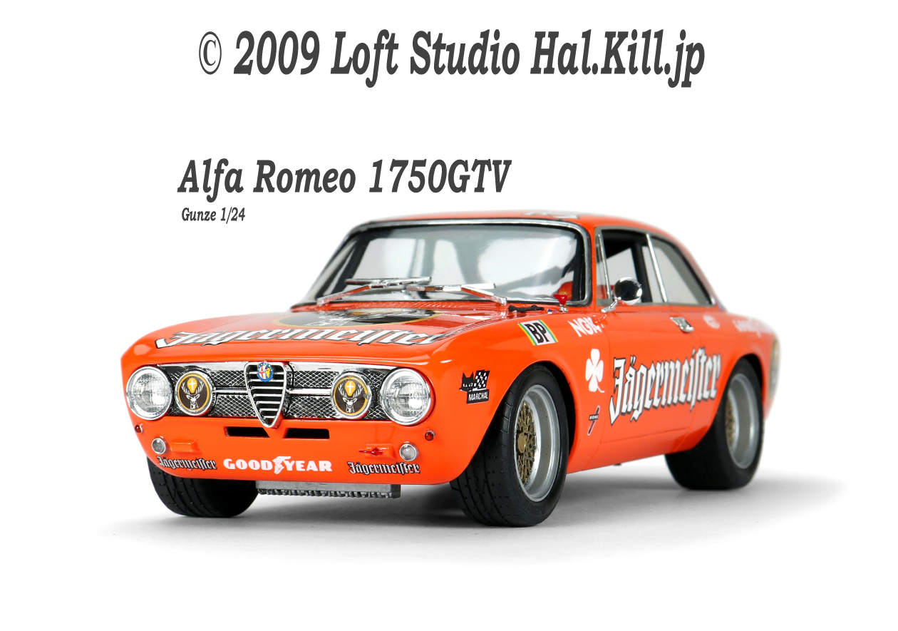 1/24 Alfa Romeo-1750GTV Gunze