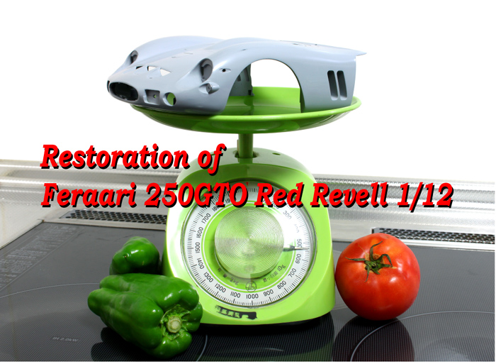 Restoration of Feraari 250GTO Revell 1/12 Red