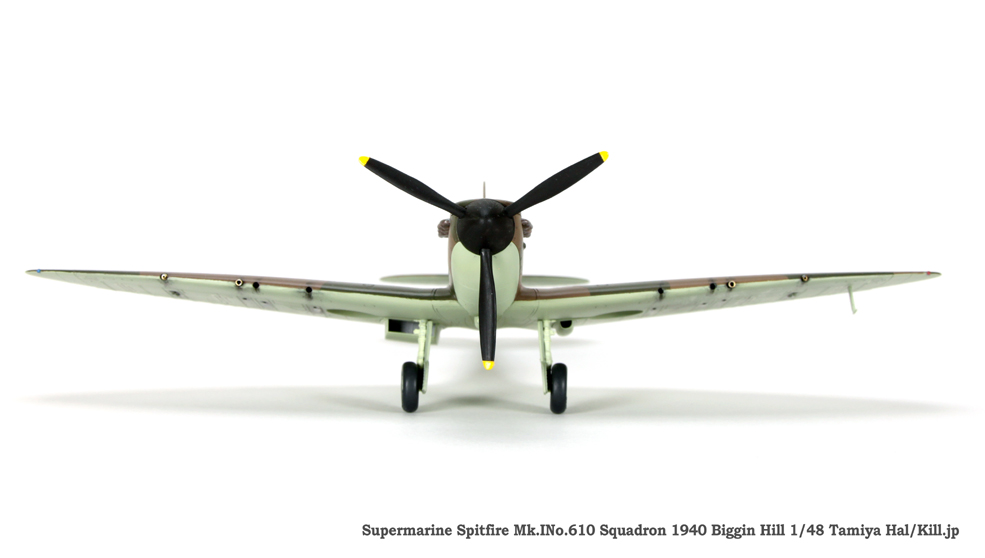 Supermarine Spitfire Mk.INo.610 Squadron 1940 Biggin Hill 1/48 Tamiya