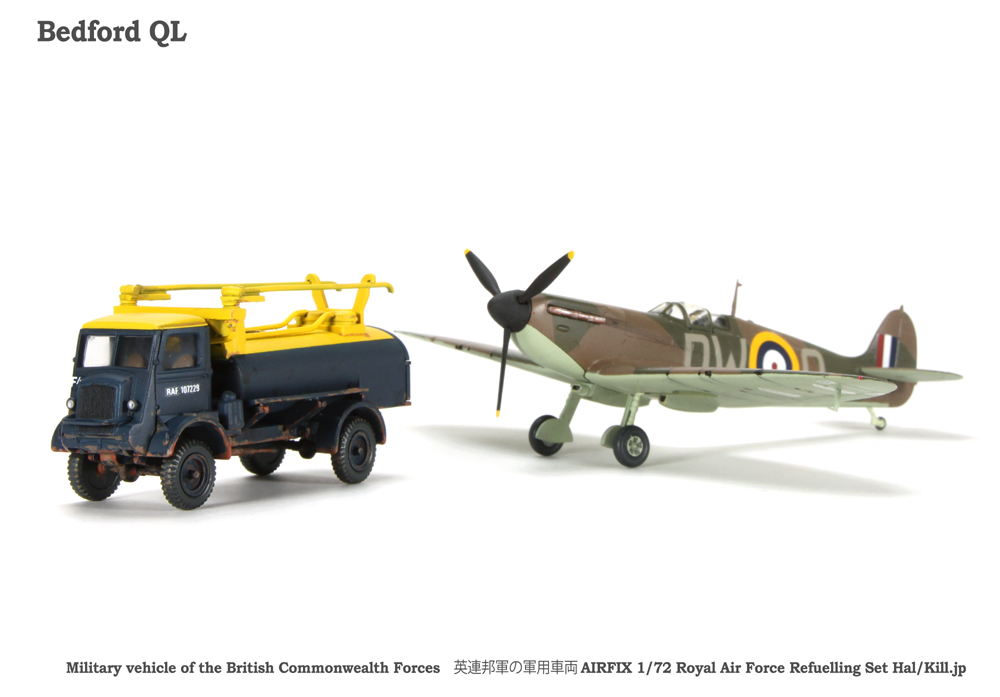AIRFIX 1/72 Royal Air Force Refuelling Set Bedford QL