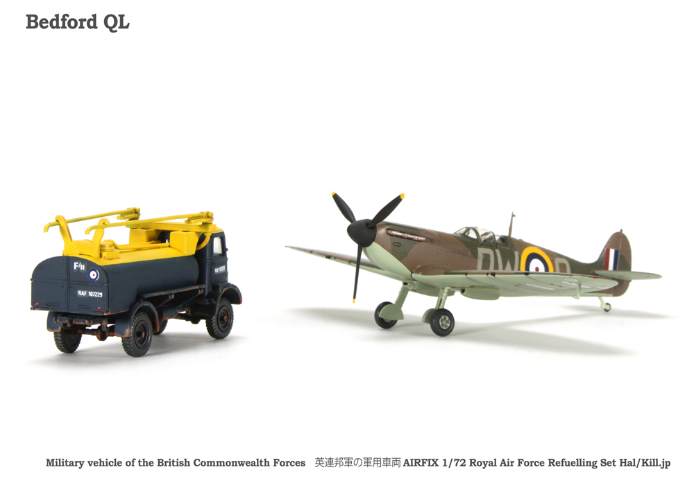 AIRFIX 1/72 Royal Air Force Refuelling Set Bedford QL