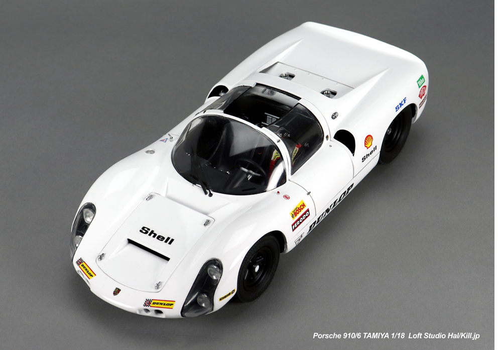 Porsche 910/6 1/18 TAMIYA