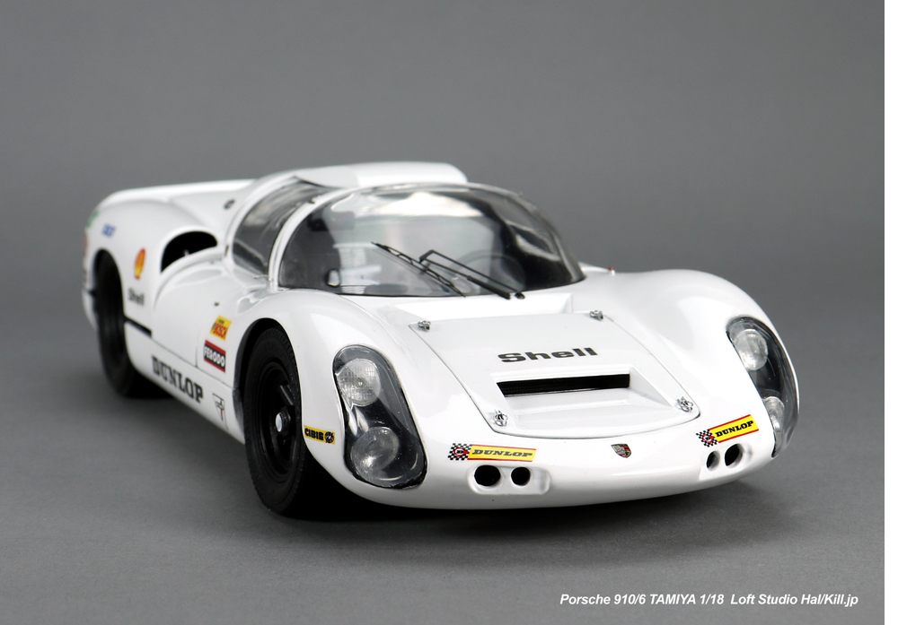 Porsche 910/6 1/18 TAMIYA