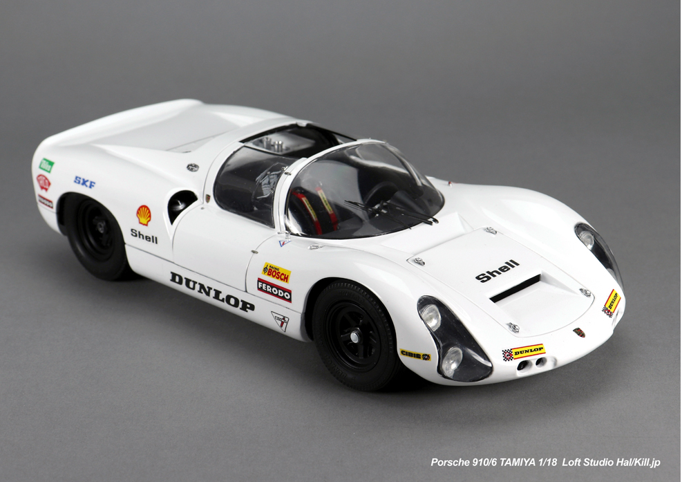 Porsche 910/6 1/18 TAMIYA