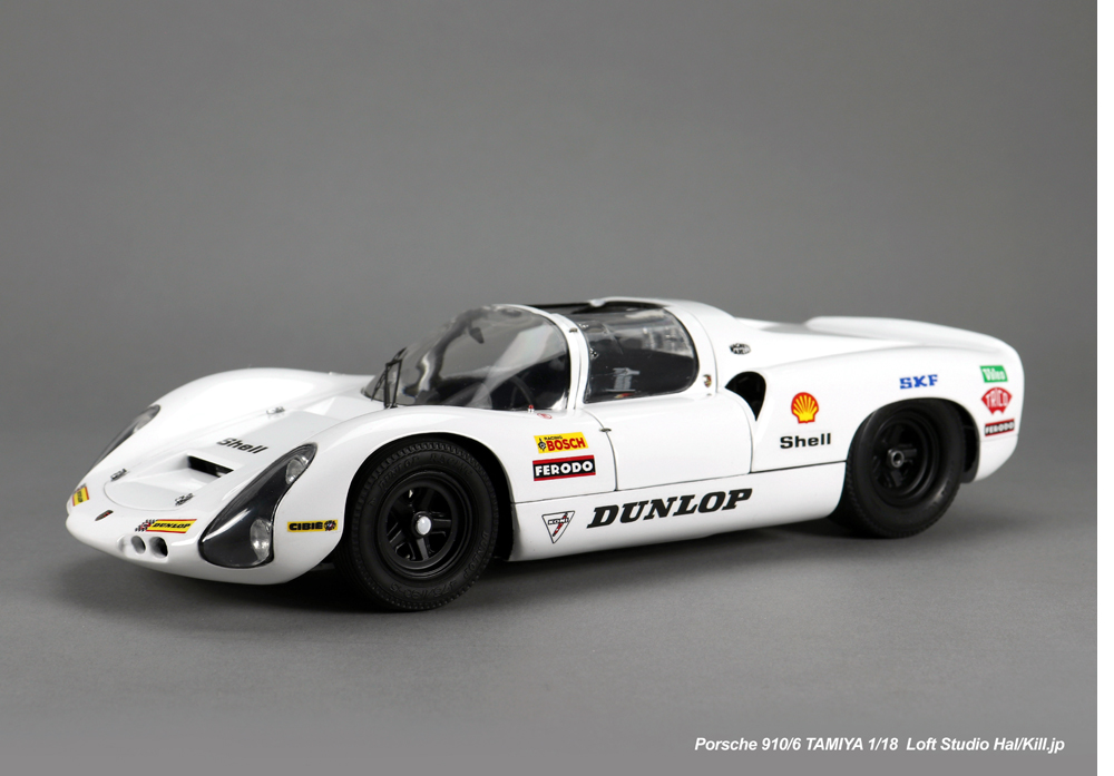 Porsche 910/6 1/18 TAMIYA